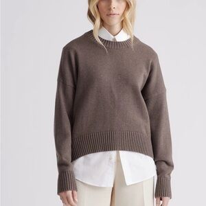 Quince boyfriend sweater - sz med